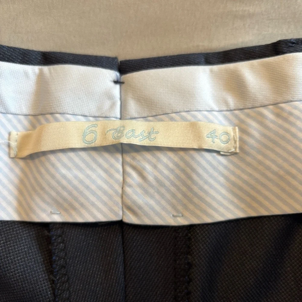 6 East Pants Lanifico T‎ G Di Fabio Men’s Size 40x26 Wool Super 130s